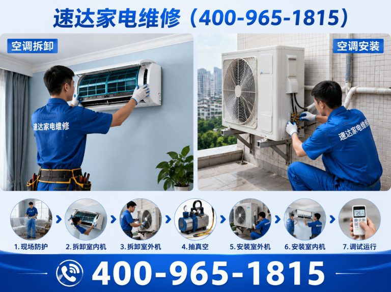 榆林中央空调维修展示图